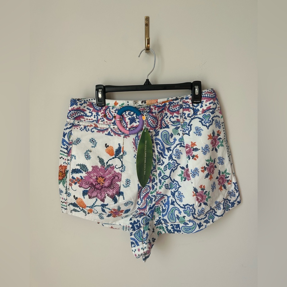 Farm Rio Belt Shorts